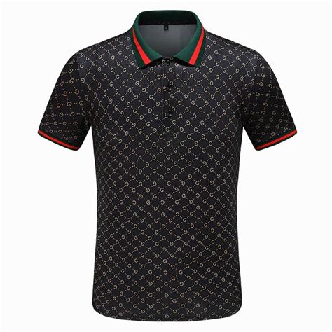 camisa gucci de hombre|authentic gucci polo shirts.